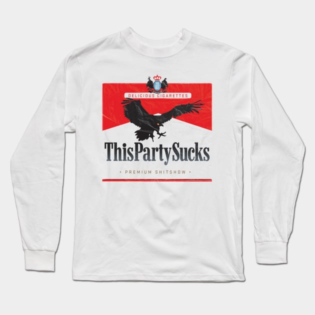 This Party Sucks Long Sleeve T-Shirt by Teejaaymax